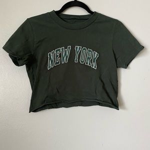 Cropped baby tee